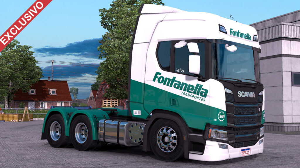 Skin Scania S Fontanella – EXCLUSIVO | Skins Games Truck