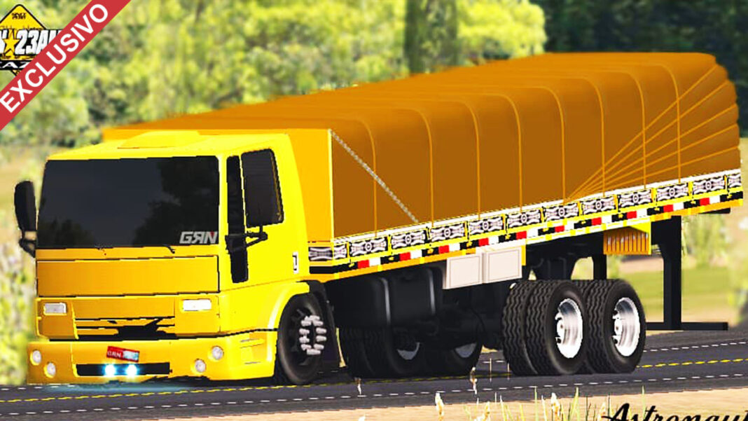 Skin Ford Cargo Amarelo QUALIFICADO – EXCLUSIVO | Skins Games Truck