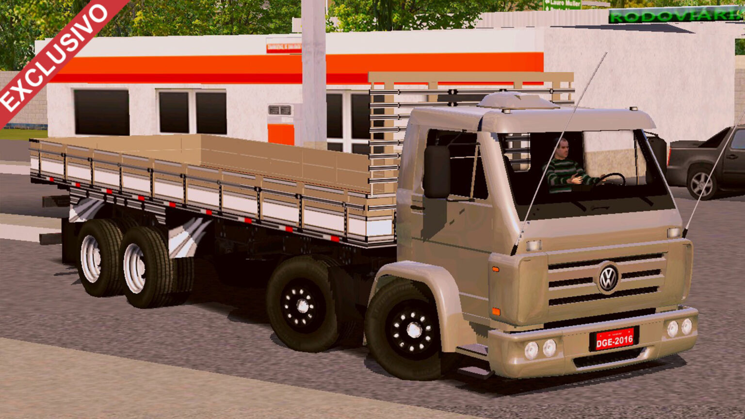 Skin Vw Titan Marrom Claro Qualificado Exclusivo Skins Games Truck