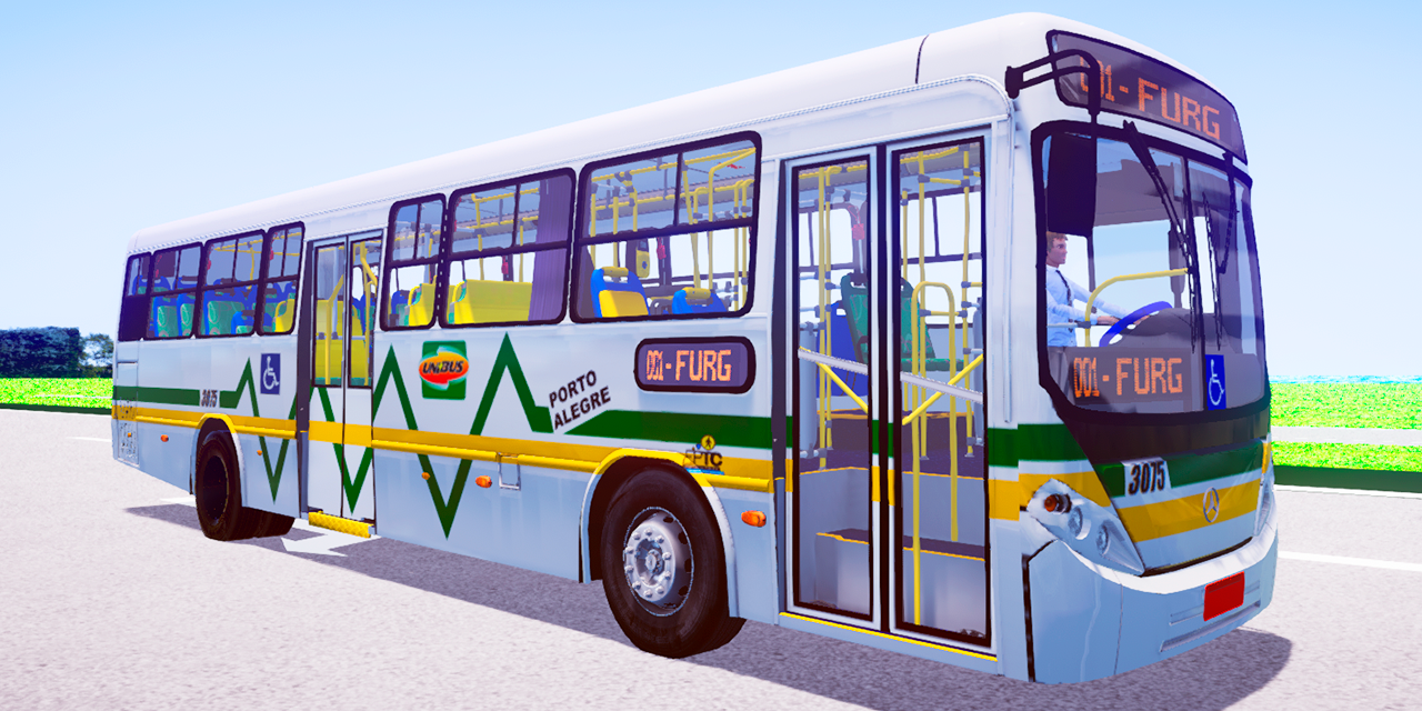 Mod  Comil Svelto 2008 MB OF-1418 Euro III padrão Cidade das Hortências  (fase2) - Proton Bus Simulator - Explozão Gamer