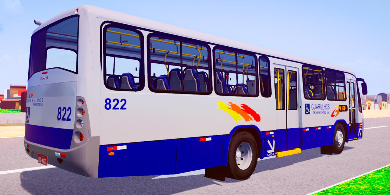 Marcopolo Senior Midi Escolar MB OF-1418 - Proton Bus Mods 