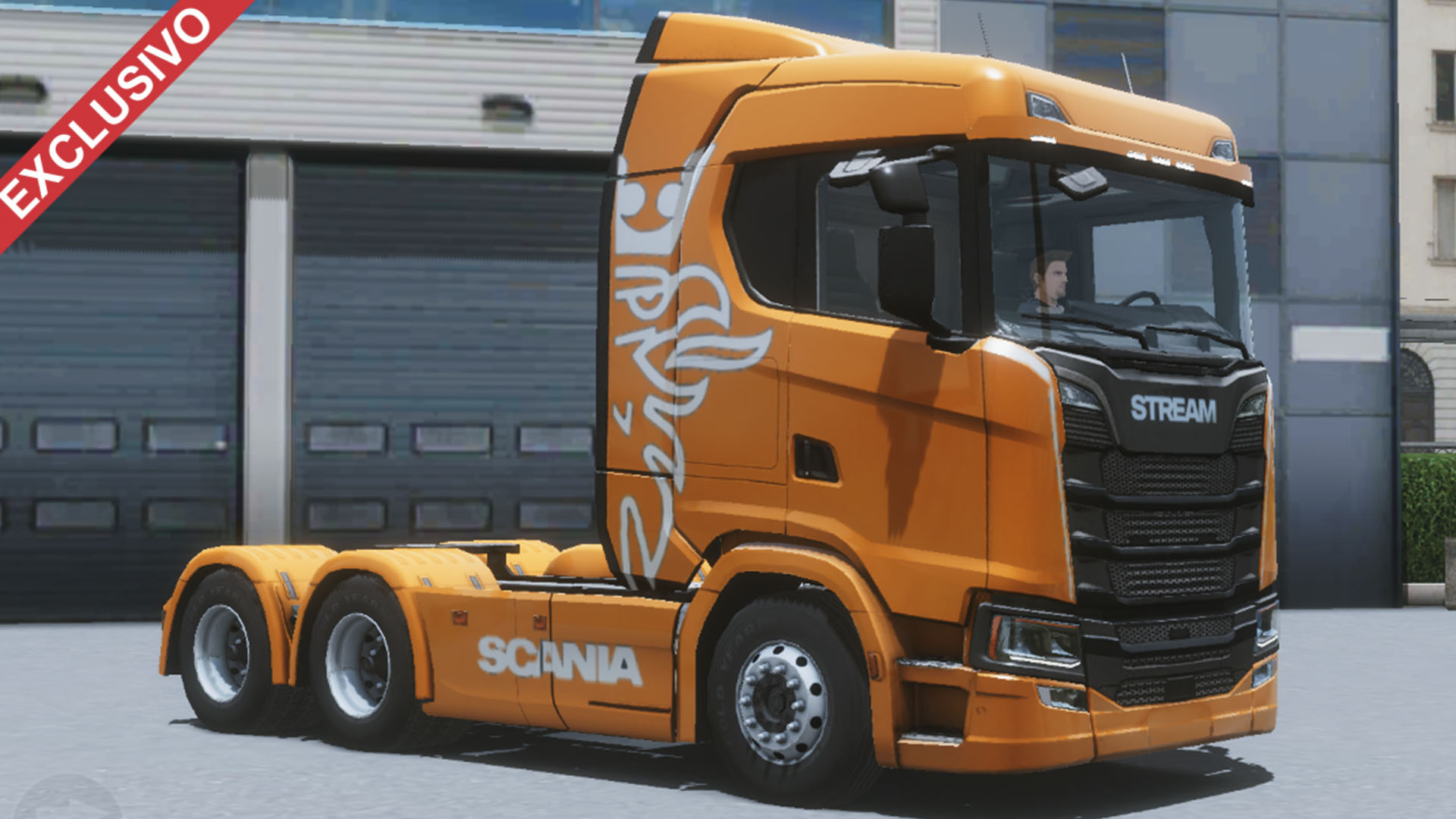 Skin Scania Logo Griffin Truckers Of Europe EXCLUSIVO Skins Games Truck