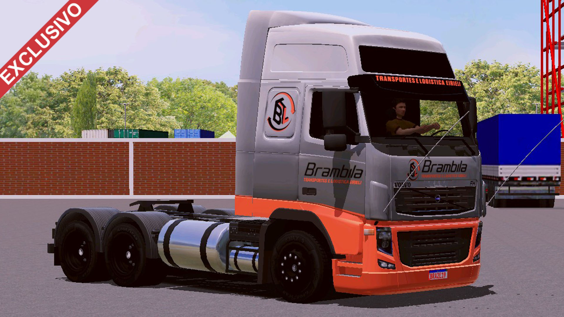 Skin Volvo FH Brambila QUALIFICADO EXCLUSIVO Skins Games Truck