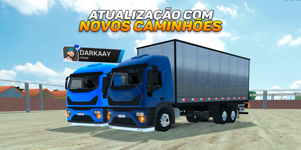 INCRIVEL! - Novo Jogo de Caminhões Brasileiros com Multiplayer para Android  (Rotas do Brasil Online) 